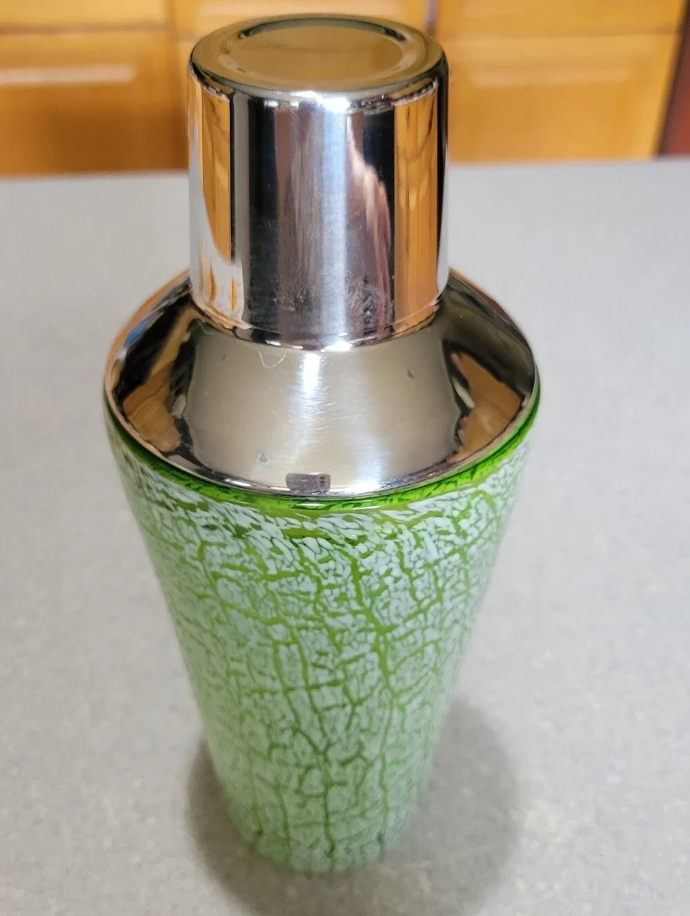 Vintage Glass Mcm Barware Shaker